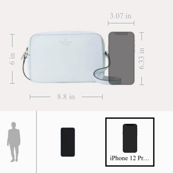 💙🔹️ Kate Spade🔹️ Harper Crossbody - Moonlight - NWT - Picture 5 of 6